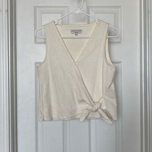 Texture & Thread wrap tank top